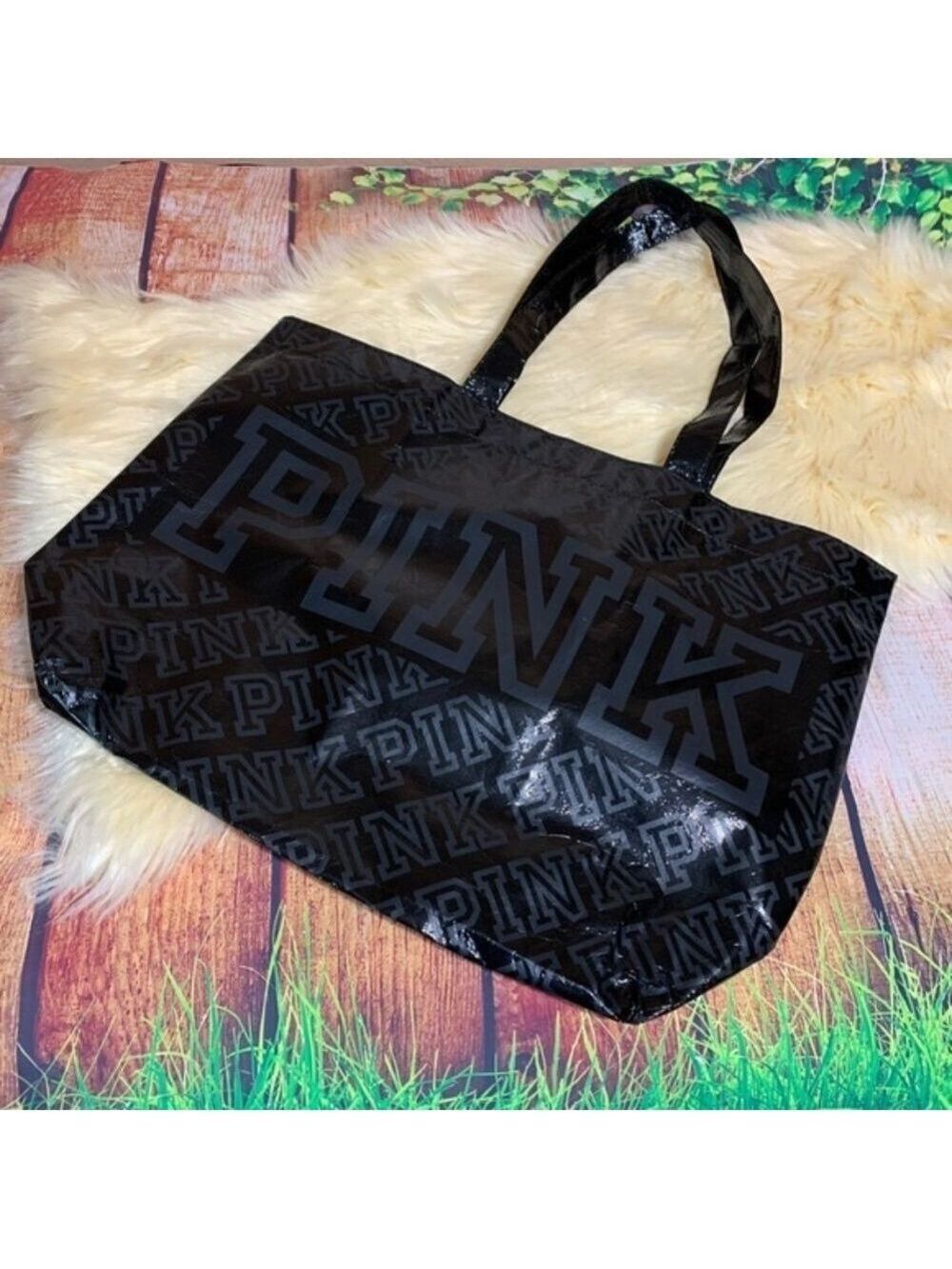 Pink Victoria’s Secret Reusable Tote Bag